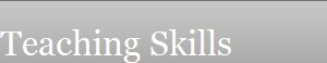 Teaching Skills